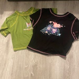 cute y2k cropped tee bundle!!